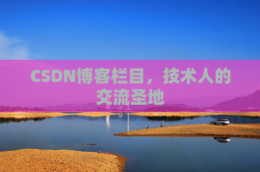CSDN博客栏目，技术人的交流圣地